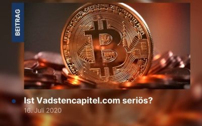 In Kryptowährung investieren: Ist Vadstencapitel.com seriös?